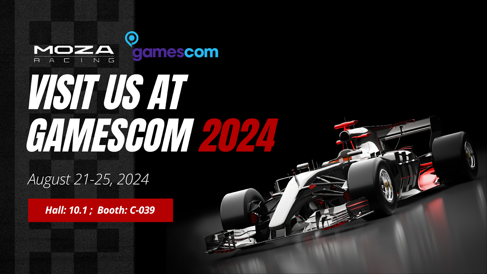 MOZA Racing Debuts New Products at Gamescom 2024: Experience the Latest Innovations in Sim Racing and Flight Simulation