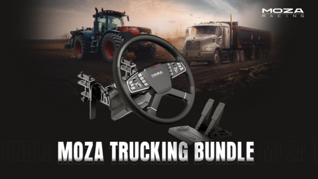 MOZA Brings the Open Road Home with All-in-One Trucking Bundle for Sim Drivers